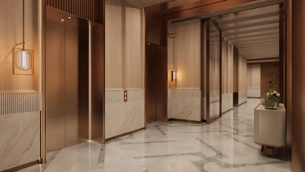 Entrance foyer interior